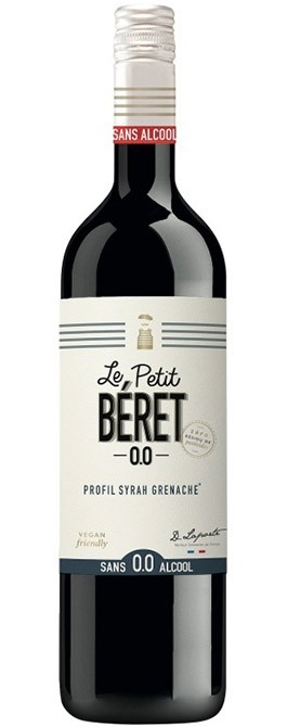 Le Petit Beret, Alcohol Free, Syrah Grenache, France