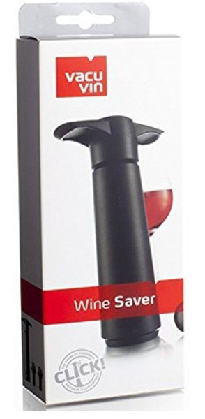 Vacu Vin Wine Saver Vacuum Pump Set with 2 Stoppers