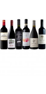 A mixed case of luxury red wines