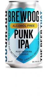 BrewDog Alcohol Free Punk IPA 330ml cans