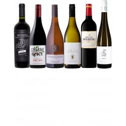 A mixed case of luxury wines