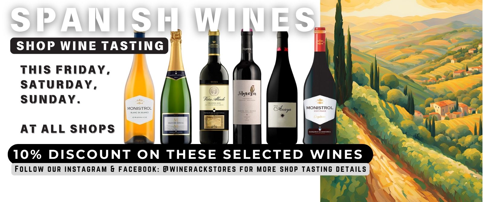 10% Discount on these selected wines