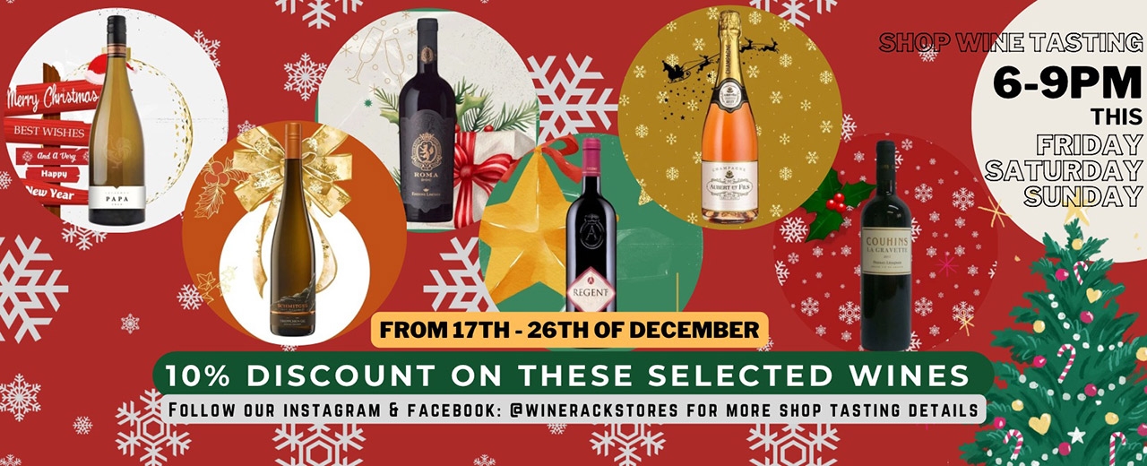 10% Discount on these selected wines