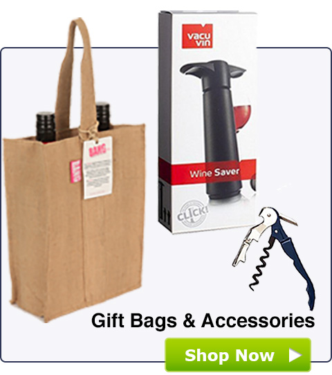 Gift Bags, Cork Screws and Wine Accessories